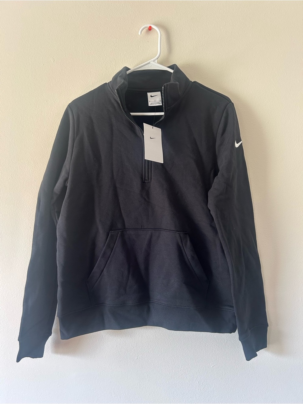 Nike Black Women's Quarter-Zip Pullover